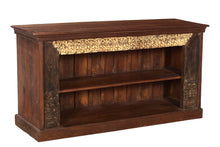  [[Old teak wood TV-unit with a hand carved facade///Meuble TV en ancien bois de teck avec une façade sculptée à la main]]