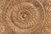 [[Pastel beige hand carved chest///Coffre beige pastel sculpté à la main]]