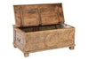 [[Pastel beige hand carved chest///Coffre beige pastel sculpté à la main]]