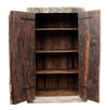 [[Massive cabinet with antique teak doors///Armoire massive avec portes antiques en teck]]
