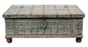 [[Pastel turquoise vintage Pitara chest///Coffre Pitara vintage turquoise pastel]]