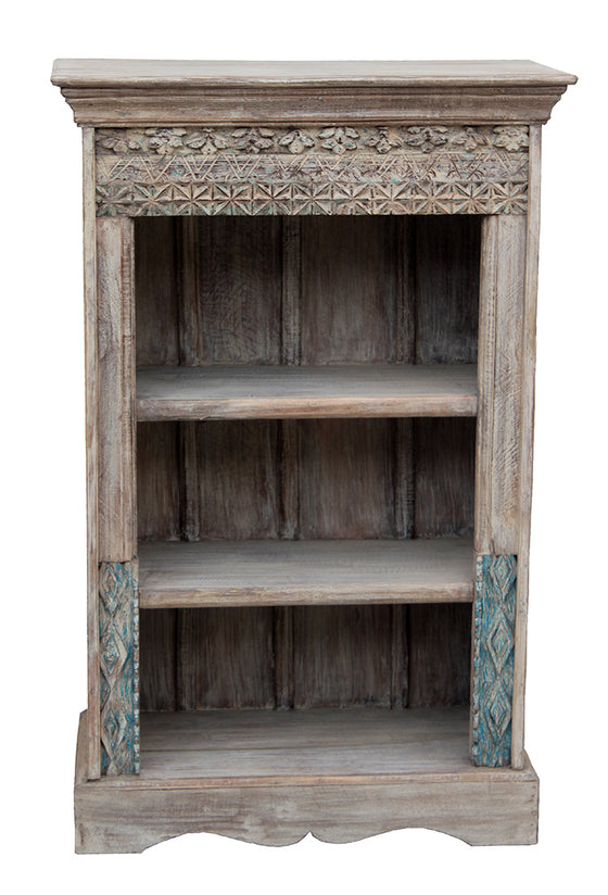 [[Small pastel beige bookshelf///Petite bibliothèque beige pastel]]