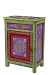 Hand painted bedside table//Table de chevet peinte à la main