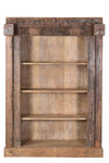 [[Bookshelf with old Indian door frame///Etagère avec vieux cadre de porte indien]]