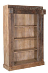 [[Bookshelf with old Indian door frame///Etagère avec vieux cadre de porte indien]]