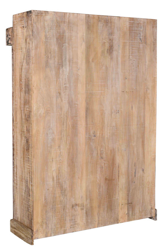 [[Bookshelf with old Indian door frame///Etagère avec vieux cadre de porte indien]]