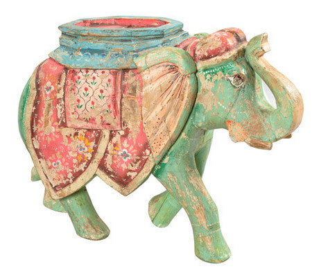 Wooden Elephant//Éléphant en Bois