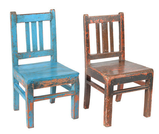 Old Children's Chairs//Chaises d’enfants anciennes