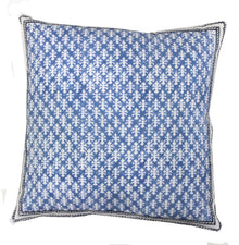  Jodhpur: Hand block printed cushion