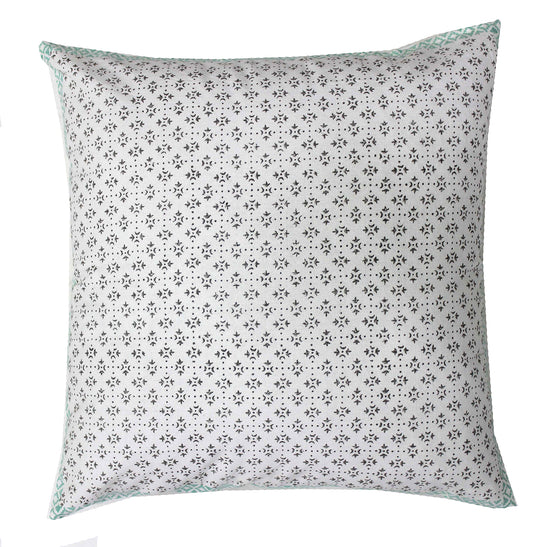 Pokhara: Hand block printed cushion