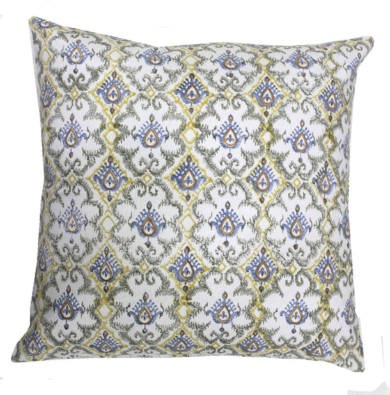 Casablanca: Hand block printed cushion