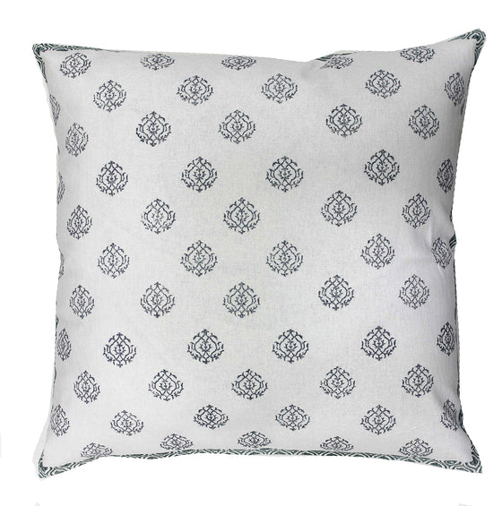 Manali: Hand block printed cushion