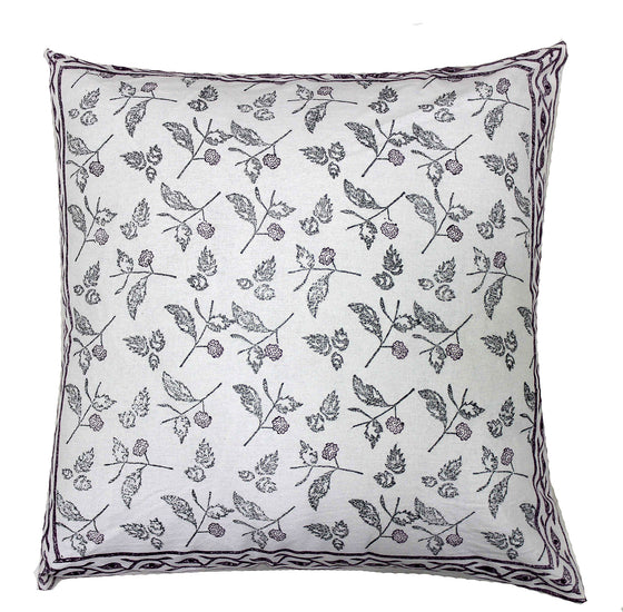 Lucknow: Hand block printed cushion