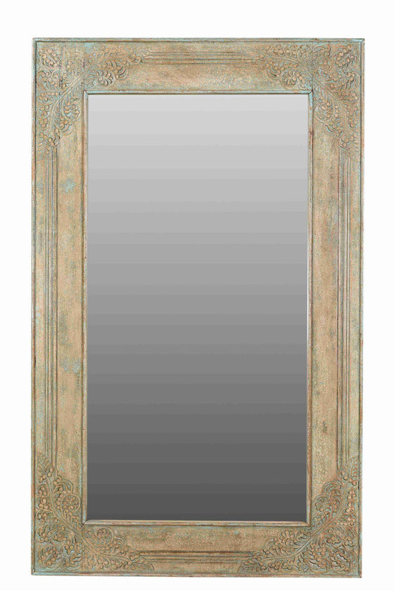 [[Antique beige mirror frame///Cadre de miroir beige antique]]