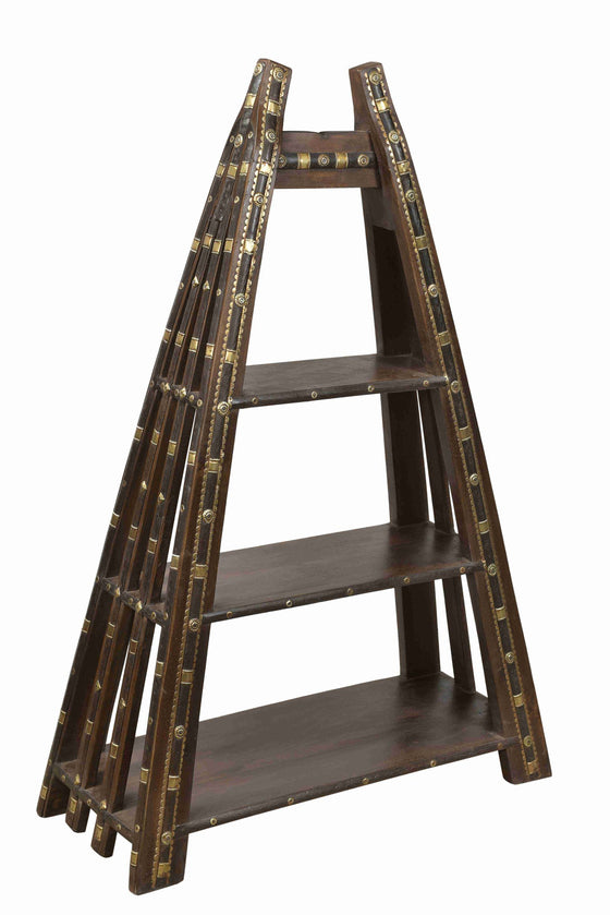 [[Antique "Bullock Cart" bookshelf///Antique étagère "Charrette à taureaux'']]