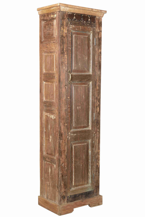 [[Reclaimed teak wood cabinet///Meuble en teck recyclé]]