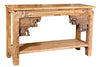 [[Old teak wood console table///Table console en ancien bois de teck]]