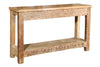 [[Old teak wood console table///Table console en ancien bois de teck]]