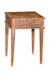 [[Old teak wood side table///Table d'appoint en ancien bois de teck]]