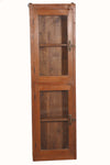 [[Old teak wood glass cabinet///Cabinet vitré en ancien bois de teck]]
