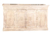 [[Pastel beige old teak wood dresser///Buffet beige pastel en ancien bois de teck]]