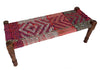 [[Charpai multicolor bench///Banc multicolore Charpai]]