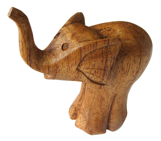 Small Wooden Elephant//Petit Éléphant en Bois