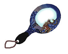  Reindeer Hand Mirror//Petit miroir au motif de renne