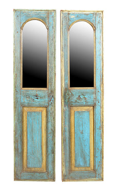  Jodhpur blue: Tall and narrow mirror frame//Jodhpur bleu: Miroir long et étroit