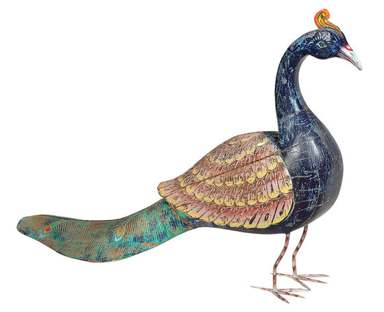 [[Large peacock sculpture///Grande sculpture de paon]]
