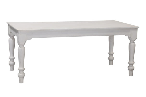 [[White Washed Dining Table///Table à manger blanchie à la chaux]]