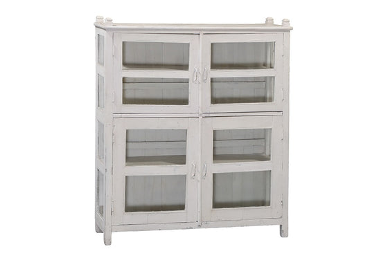 [[Whitewashed old teak cabinet///Vieux meuble en teck blanchi à la chaux]]