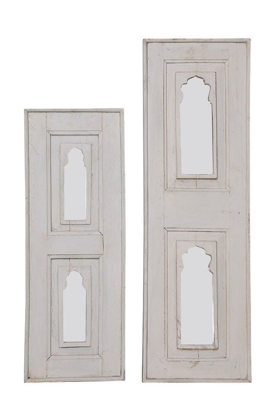[[Whitewashed old mirror frames///Vieux cadres de miroir blanchis à la chaux]]