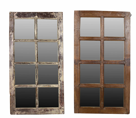 Wood Frame With Mirror//Cadre de bois avec mirroir