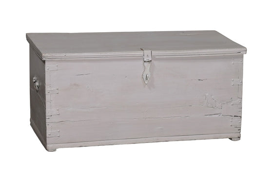 [[Whitewashed old teak wood chest///Coffre en vieux bois de teck blanchi à la chaux]]
