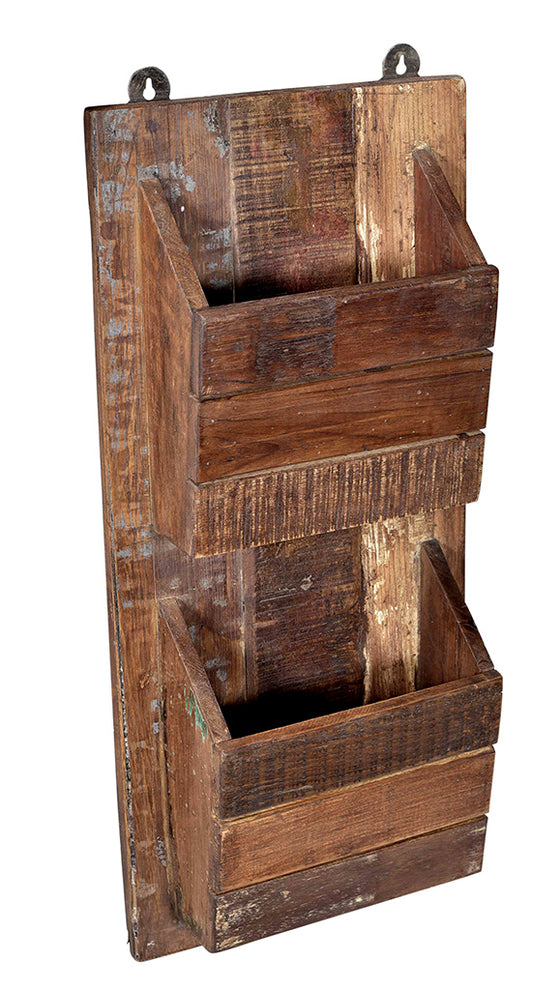 Wooden Paper Holder//Porte-lettres en bois