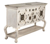 [[Vintage dresser with detailed brass decoration///Vieille commode avec décoration détaillée en laiton]]