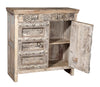 [[Pastel beige cabinet with old decorative doors///Cabinet beige pastel avec vieilles portes décoratives]]