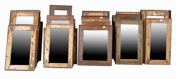 Rectangular Vintage Mirror//Miroirs Rectangulaires Vintages