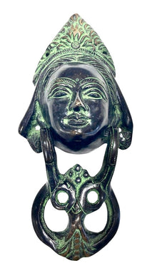  [[Goddess brass door knocker///Heurtoir de porte en laiton en forme de déesse]]