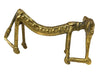 [[Bastar tribal art brass skinny animal figure///Figure d'animal maigre en laiton de l'art tribal Bastar]]
