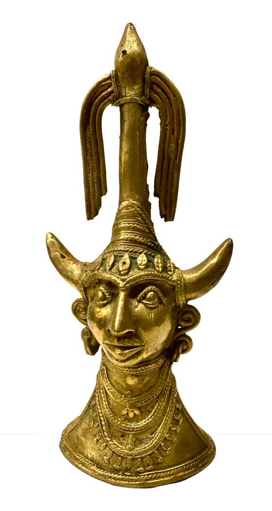 [[Bastar tribal art brass figure///Figurine en laiton de l'art tribal Bastar]]