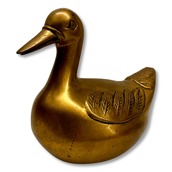 [[Old brass duck///Ancien canard en laiton]]