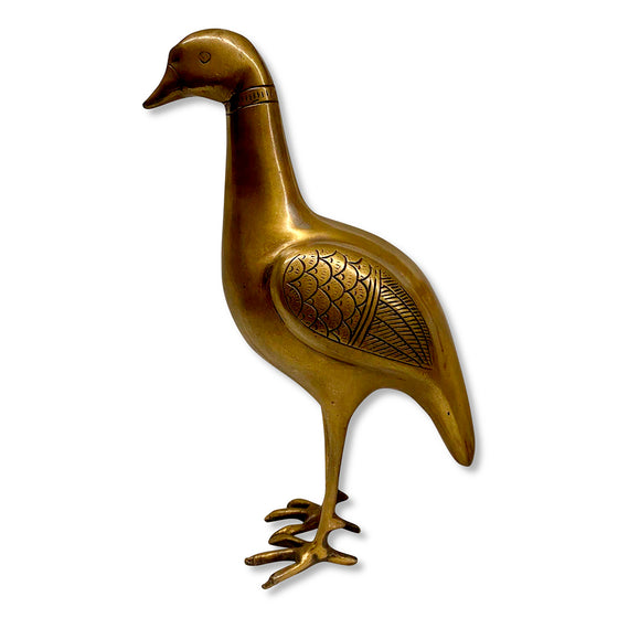 [[Old brass bird///Ancien oiseau en laiton]]