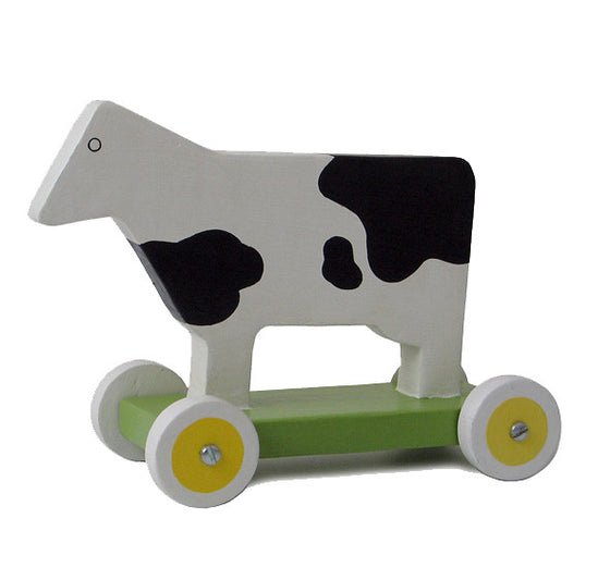 Wooden Cow//Vache en Bois