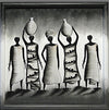 Balinese Tribal Paintings (black & white)//Tableaux tribaux Balinais (noir & blanc)