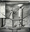 Balinese Tribal Paintings (black & white)//Tableaux tribaux Balinais (noir & blanc)