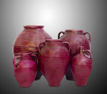  [[Aubergine Anatolian vintage terracotta pot///Pot en terre cuite vintage aubergine d'Anatolie]]