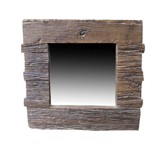 Wooden Frame Mirror// Miroir avec Cadre en Bois