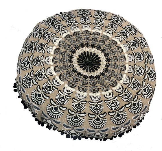 Mandala collection: Large round cushion//Mandala collection: grand coussin rond